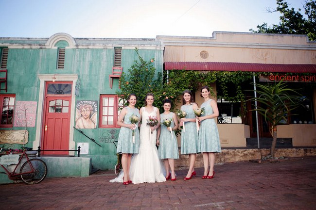 Aqua Blue Red Rustic Farm Wedding South Africa 011