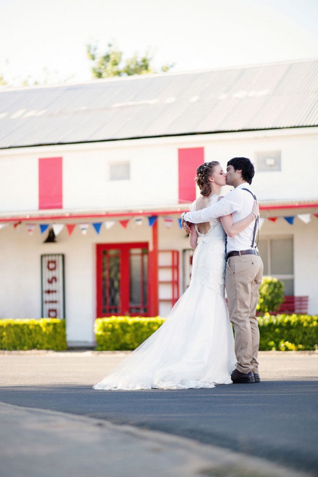 Aqua Blue Red Rustic Farm Wedding South Africa 016