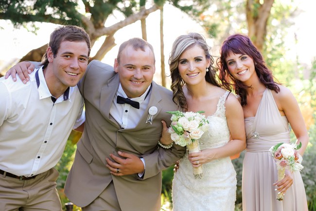 The Prettiest Peach and Blush Spring South African Wedding!