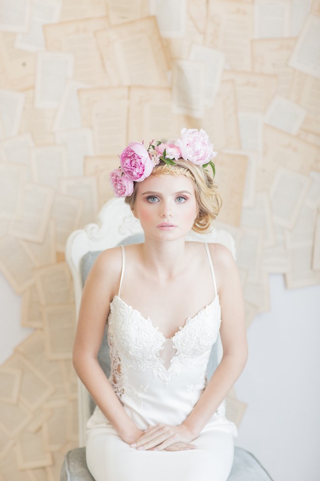 Pink Peony Flower Crown  (2)