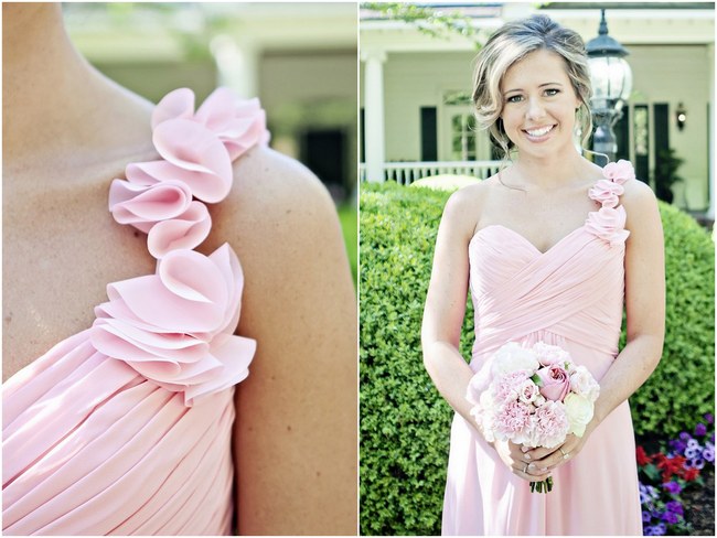 Blush Spring Wedding Pretty Pink Flowers .3