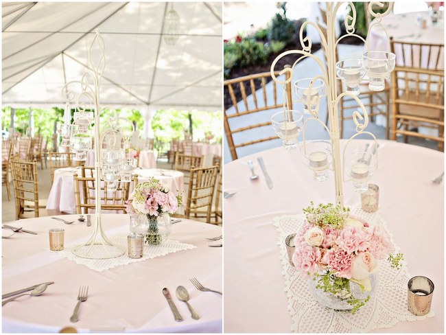 Blush Spring Wedding Pretty Pink Flowers .4