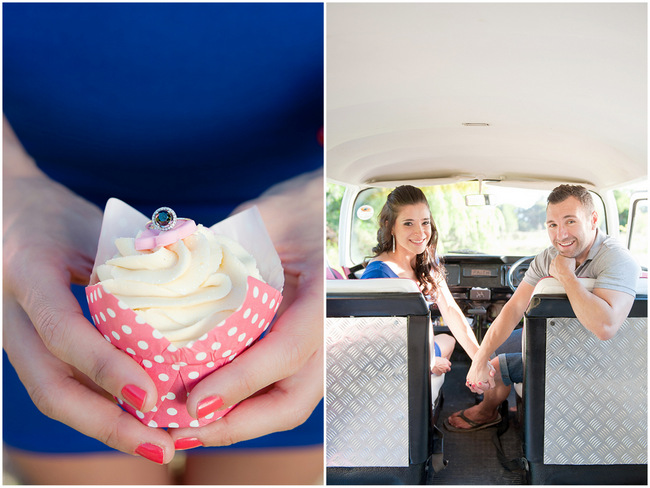 Cupcakes and Kombis Pink Engagement Session