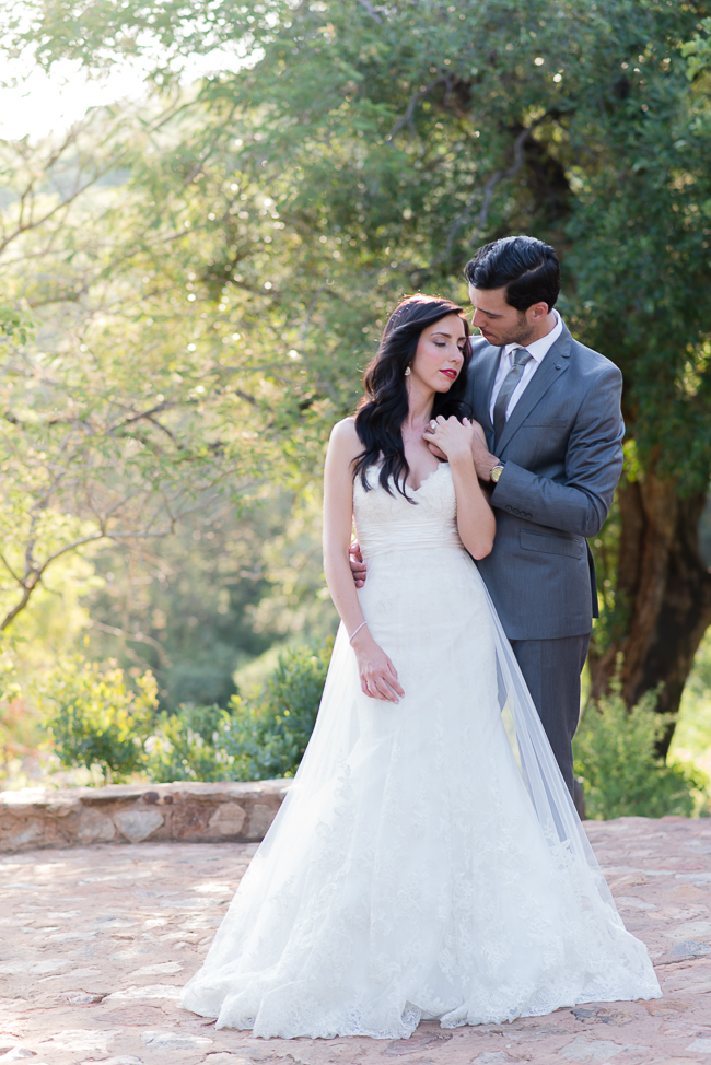 Dreamy Couple Portraits  | Dusty Pink & Violet Wedding at the Red Ivory Lodge by Lightburst Photography - As seen on ConfettiDaydreams.com