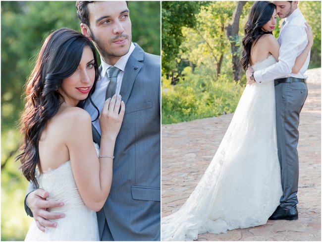 Dreamy Couple Portraits  | Dusty Pink & Violet Wedding at the Red Ivory Lodge by Lightburst Photography - As seen on ConfettiDaydreams.com