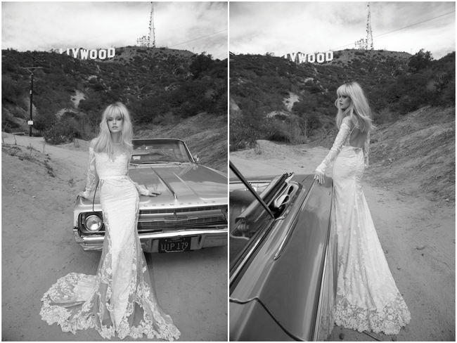 Inbal Dror Wedding Dress 2014 Los Angeles Collection