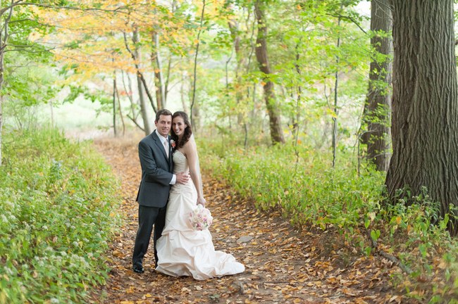 Pretty Peach and Blush Autum Wedding at the Tupper Manor by Kristen Jane Photography 25