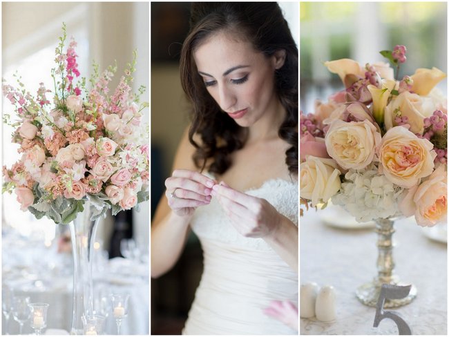   Peach and Blush Autumn Wedding at the Tupper Manor by Kristen Jane Photography | Seen first on ConfettiDaydreams.com