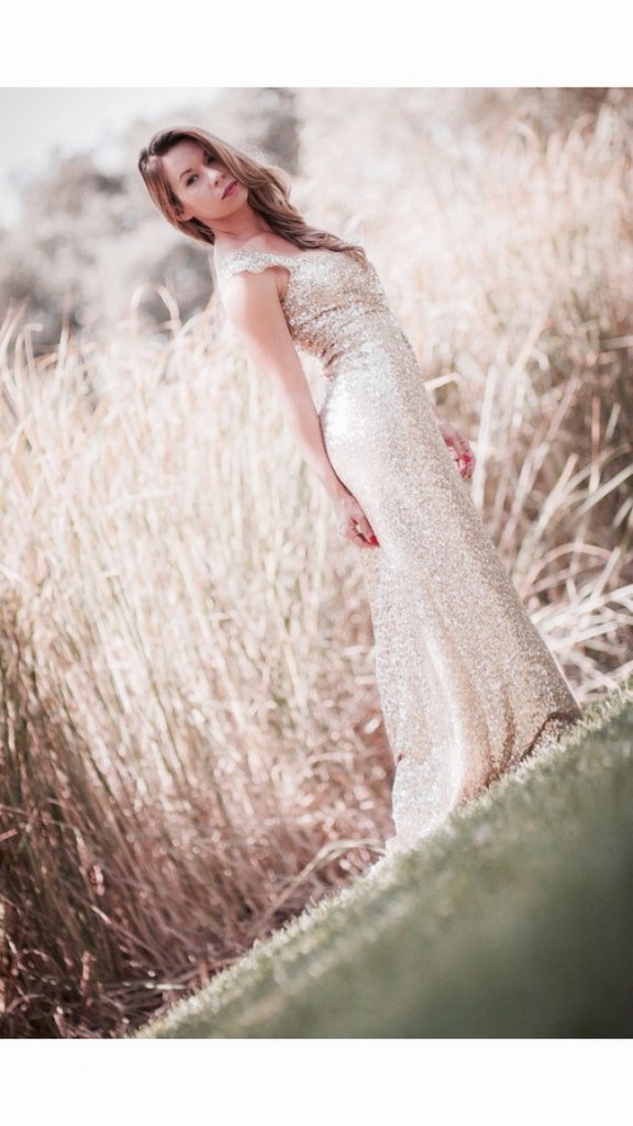 Sequin Glitter Wedding Dresses 16