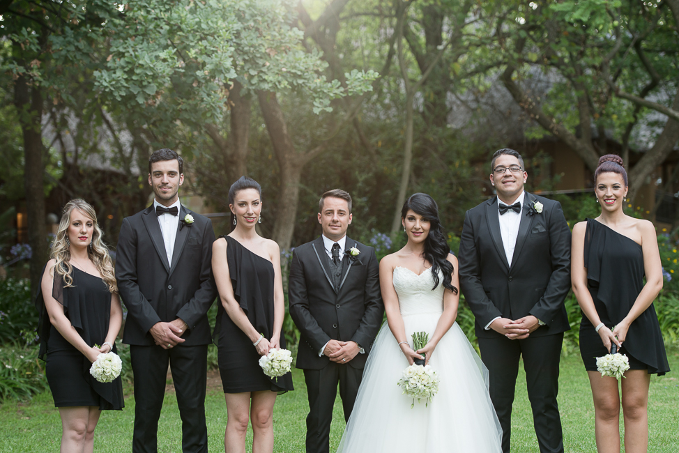 Black and shop white attire wedding