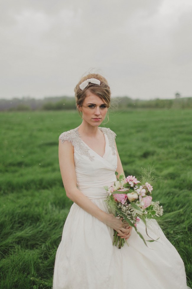 // Blush and Sparkle Fifties Inspired Countryside Wedding in the Countryside // Kirsty-Lyn Jameson Photography  // Gibson Bespoke // ConfettiDaydreams.com Wedding Blog