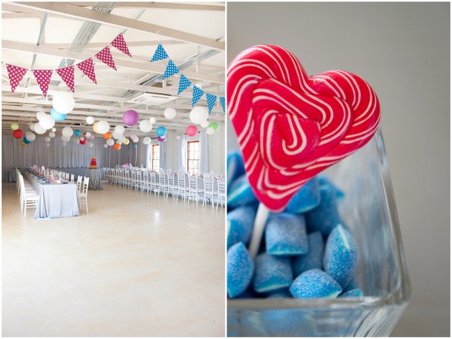 Candy Themed, Rainbow Coloured, Crazy Cool Quirky Wedding // ST Photography // On www.ConfettiDaydreams.com