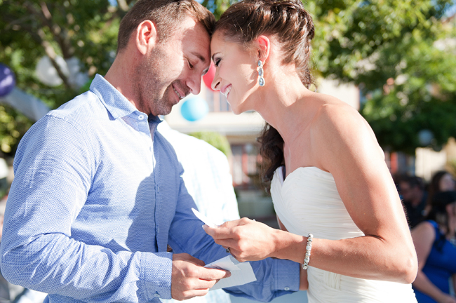 Candy Themed, Rainbow Coloured, Crazy Cool Quirky Wedding // ST Photography // On www.ConfettiDaydreams.com