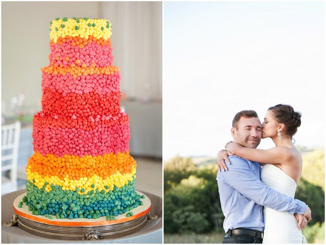 Candy Themed Rainbow Coloured Wedding  (8)