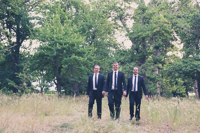  Navy Blue Groomsman Attire :: Outdoor Forest Wedding ceremony :: Ruby Jean Photography :: See more on Confetti Daydreams Wedding Blog