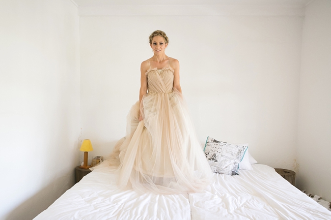 Tulle Wedding Dress Perfection :: Eco Friendly Outdoor Grabouw Wedding, Cape Town :: Ruby Jean Photography :: See more on Confetti Daydreams Wedding Blog