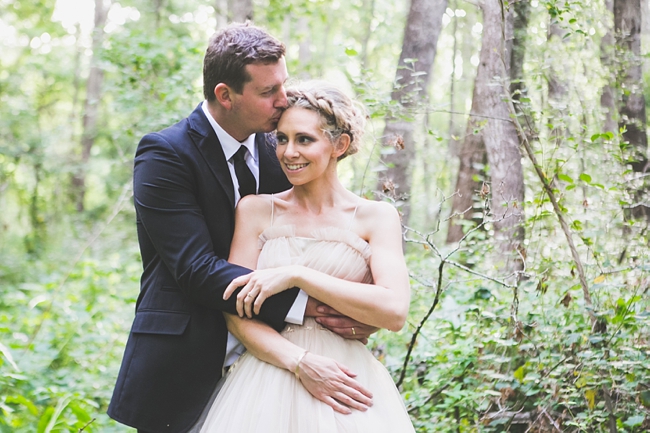 Romantic Couple Portaits  Outdoor Forest Wedding :: Ruby Jean Photography :: See more on Confetti Daydreams Wedding Blog