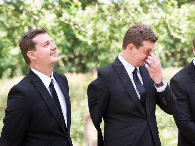  Gorgeous Eco Friendly Outdoor Forest Wedding ceremony :: Ruby Jean Photography :: See more on Confetti Daydreams Wedding Blog