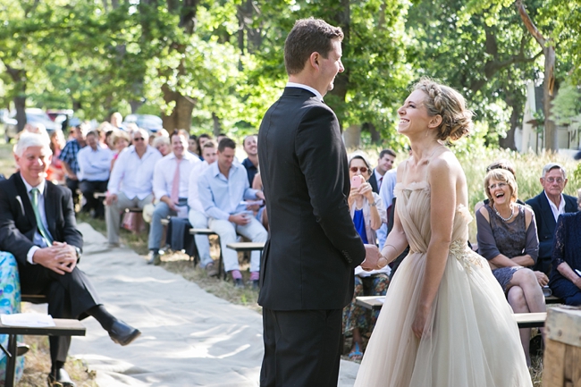  Gorgeous Eco Friendly Outdoor Forest Wedding ceremony :: Ruby Jean Photography :: See more on Confetti Daydreams Wedding Blog