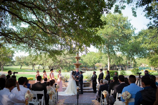 Elegant Blush and Gold San Antonio Summer Wedding (28)