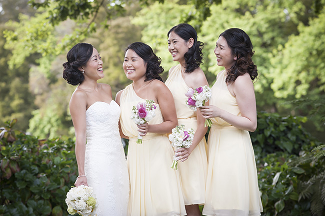 Bridesmaids Pale Yellow, White & Coral Winelands Destination Wedding (South Africa) :: Joanne Markland Photography :: ConfettiDaydreams.com Wedding Blog 