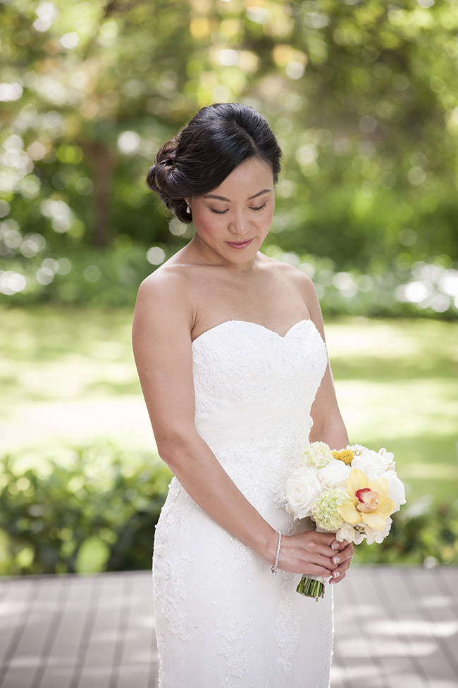 Bridal Portrait Pale Yellow, White & Coral Winelands Destination Wedding (South Africa) :: Joanne Markland Photography :: ConfettiDaydreams.com Wedding Blog 