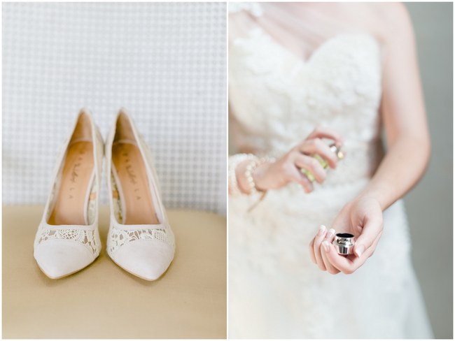  :: Pretty paper Flower, Rustic Blush Farm Wedding :: South Africa :: Louise Vorster Photography :: Seen on ConfettiDaydreams.com