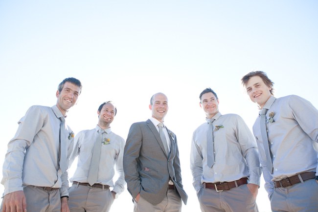 Powder blue and grey groomsmen :: :: Pretty Pastel and Powder Blue DIY South African Wedding captured by Nadine Aucamp Photography :: Published on Confetti Daydreams Wedding Blog 