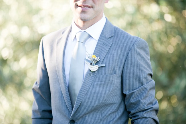 Grey Grooms Attire  :: Pretty Pastel and Powder Blue DIY South African Wedding captured by Nadine Aucamp Photography :: Published on Confetti Daydreams Wedding Blog 