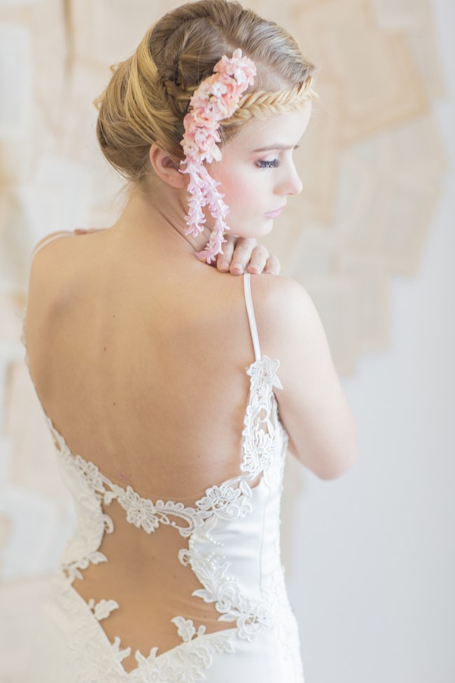 Galia Lahav 's Backless Wedding Gown - one of many Seriously HAWT and Unbelievable Backless Wedding Dresses for 2014 on ConfettiDaydreams.com