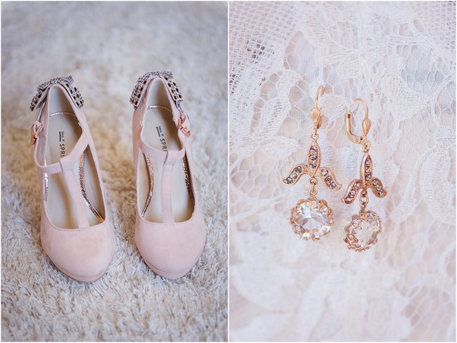 Blush Wedding Shoes // Vintage Elegance Neutral South African Wedding //Lauren Kriedemann photography // via www.ConfettiDaydreams.com // 