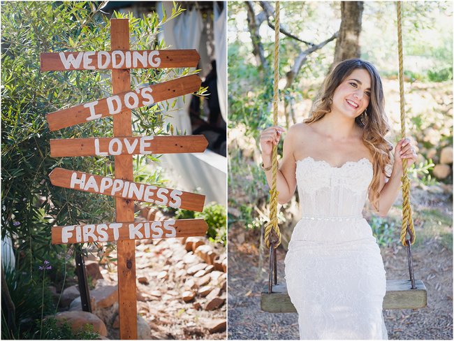 Outdoor Couple Portraits // Vintage Elegance Neutral South African Wedding //Lauren Kriedemann photography // via www.ConfettiDaydreams.com // 