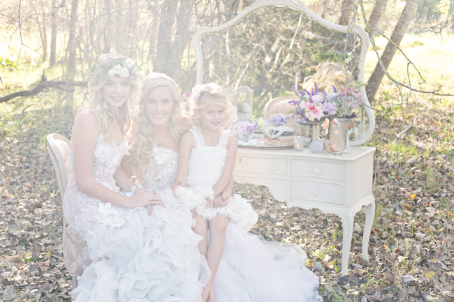  Enchanted Forest Bride :: Anna Georgina Wedding Dress :: Hair and make-up by Karenza :: Veronique Photography :: www.ConfettiDaydreams.com