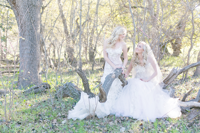 Whimsical Portraits Enchanted Forest Bride :: Anna Georgina Wedding Dress :: Hair and make-up by Karenza :: Veronique Photography :: www.ConfettiDaydreams.com