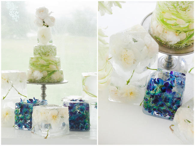 Frozen Cake // Amazing Blue and Purple Orchid Wedding Ideas // ST Photography // Fleur Le Cordeur // Nina Brown Style Coach // Lisa Brown // 