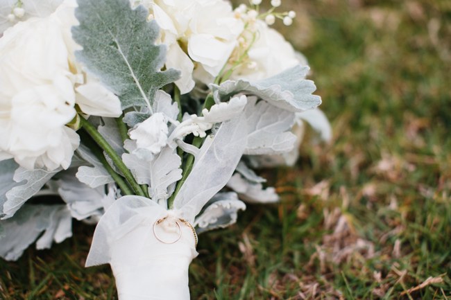 Bouquet | Dreamy Blush Pink Grey California Wedding | Marianne Wilson Photography via ConfettiDaydreams.com