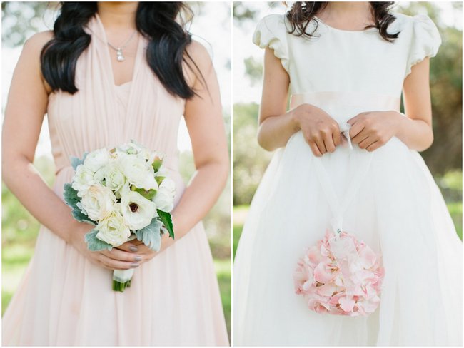 Bouquet | Dreamy Blush Pink Grey California Wedding | Marianne Wilson Photography via ConfettiDaydreams.com