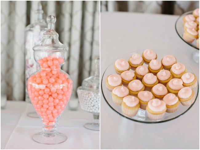 Wedding Reception Decor| Dreamy Blush Pink Grey California Wedding | Marianne Wilson Photography via ConfettiDaydreams.com