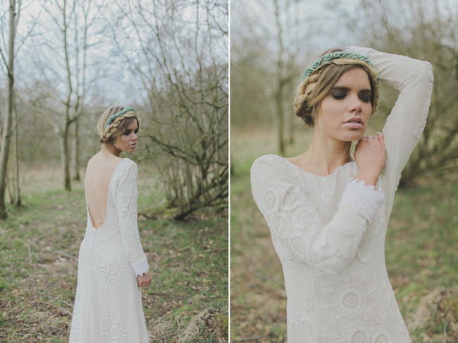 Bohemian Luxe - Boho Bride - Gibson Bespoke // Kirsty-Lyn Jameson Photography