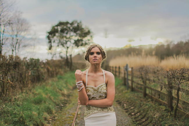 // Bohemian Luxe - Boho Bride - Gibson Bespoke // Kirsty-Lyn Jameson Photography