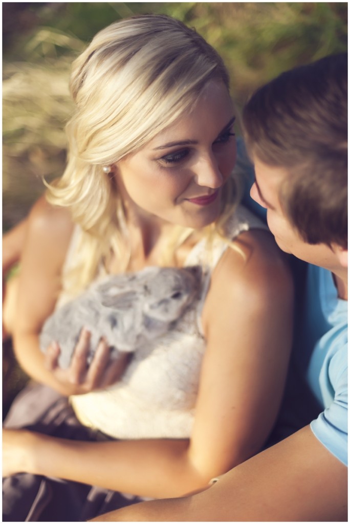 Bunnies and Balloons Engagement Shoot Ideas // Claire Thomson Photography