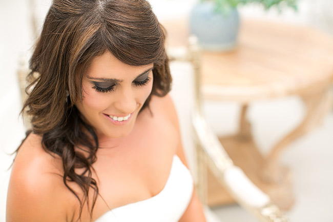 Bridal Portrait / Totally Gorgeous Glitter Blush Pink Gold South African Wedding / Adene Photography / 