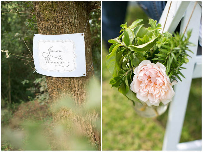 Outdoor Wedding Ceremony Decor / Totally Gorgeous Glitter Blush Pink Gold South African Wedding / Adene Photography /