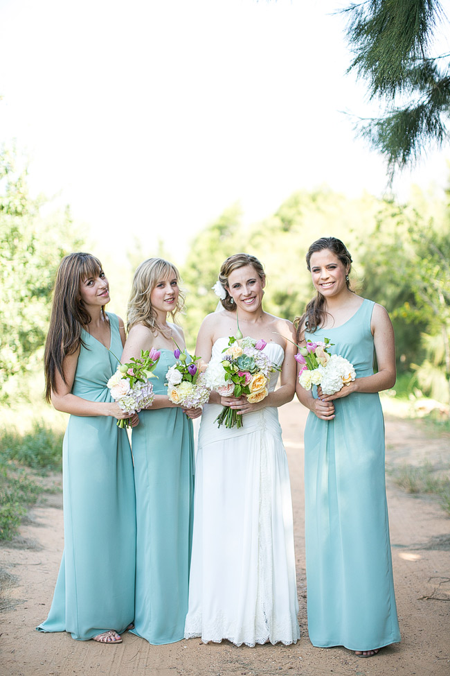    Mint Bridesmaid Dresses // Adene Photography 