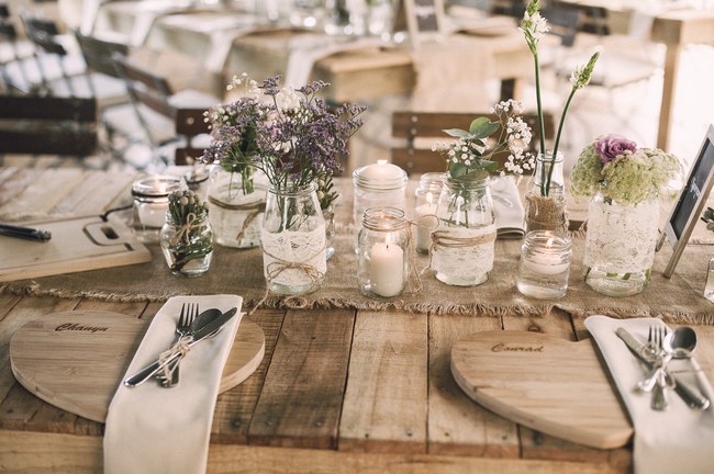 Rustic Beach Wedding Centerpieces 10