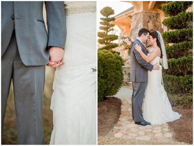 // Rustic Country Wedding in Blush Navy // Meet The Burks Photography