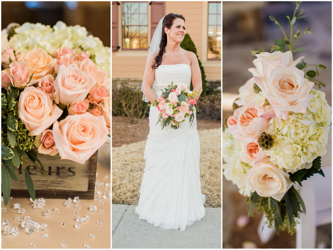 Rustic Country Wedding In Blush And Navy Meet The Burks Photography