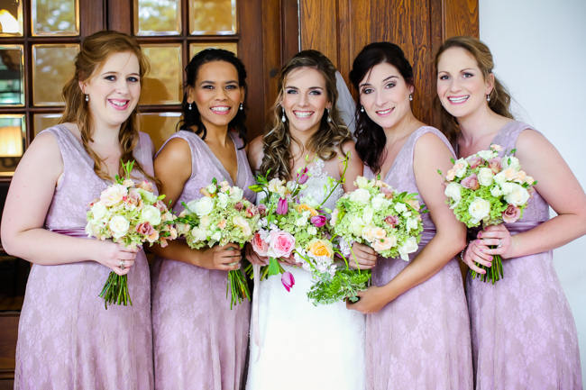 Bridesmaids // Colourful Nooitgedacht Wedding on a rainy South African day  // Nikki Meyer photography