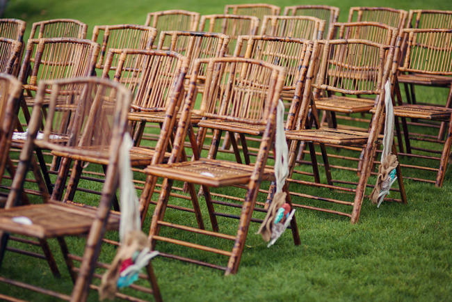 Maui Beach Wedding Ceremony // Rustic Coral & Mint Destination Beach Wedding // BellaEva Photography