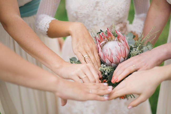 Bridesmaid Photo idea // Earthy Farmstyle Rustic Wedding // Jenni Elizabeth Photography